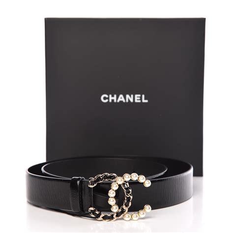 chanel pearl chain belt|Chanel belt original.